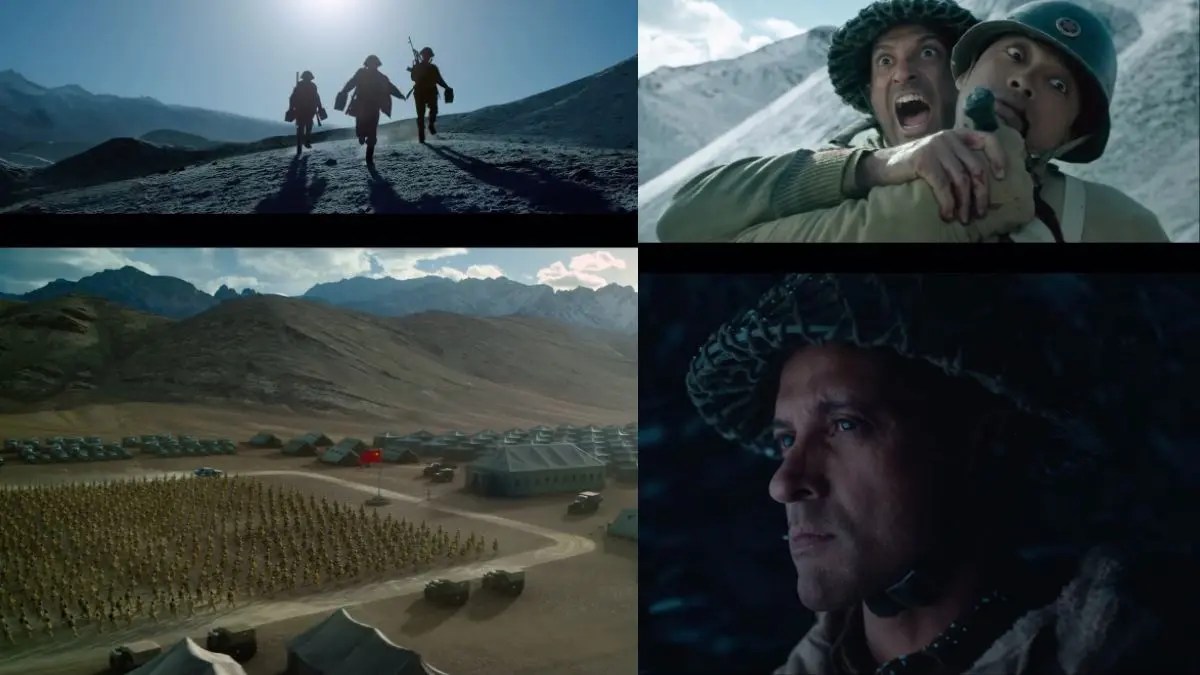 Teaser screenshots of 120 bahadur