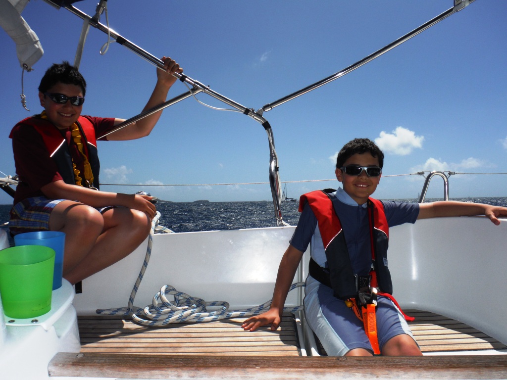 JPG Learn to sail in wonderful vacation destinations like caribbean, bahamas, mexico, pacific and mallorca spain. Family Sailing Vacation In The Caribbean Grenada Bluewater Sailing