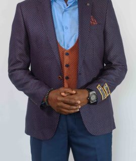 Trendy & classy 3 piece suit one button  turkey