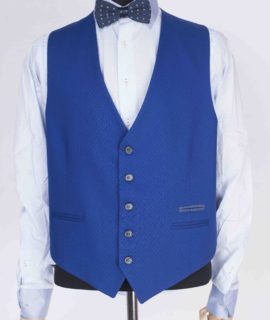 royal blue  morengo waist coat