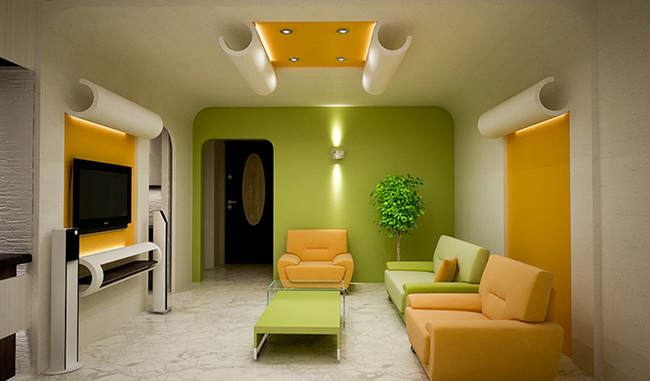 Gypsum Board TV and Wall Unit Design Works in Kampala Uganda