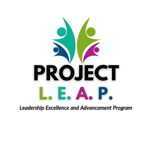 Project L.E.A.P. leadership development program logo