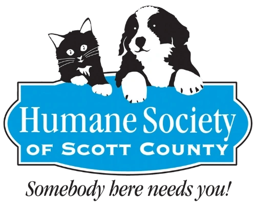 Humane Society of Scott County logo