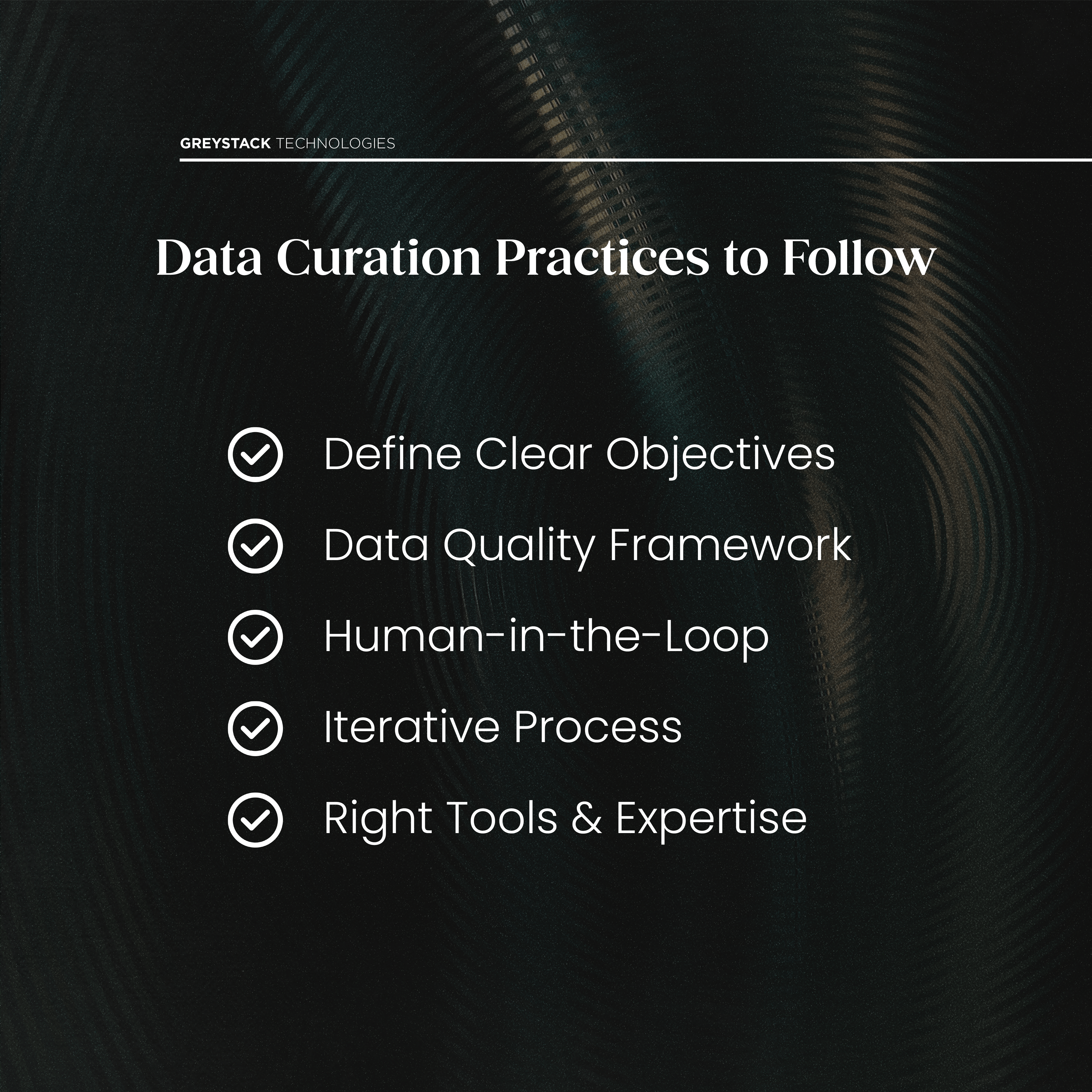 Data Curation Best Practices