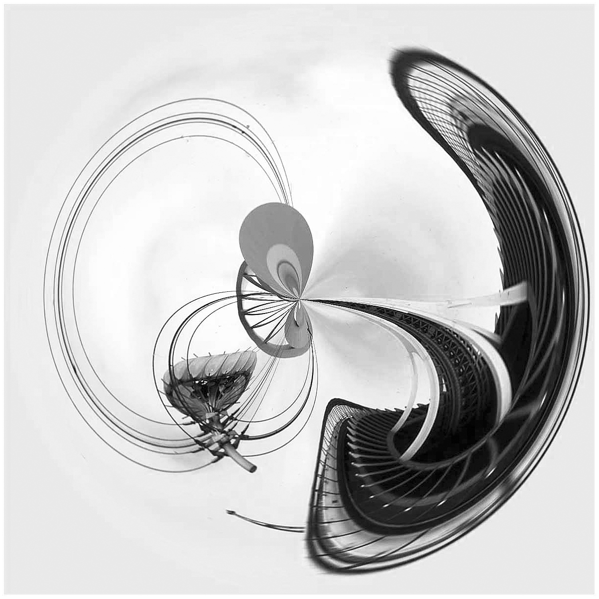 Seattle Space Needle twisted