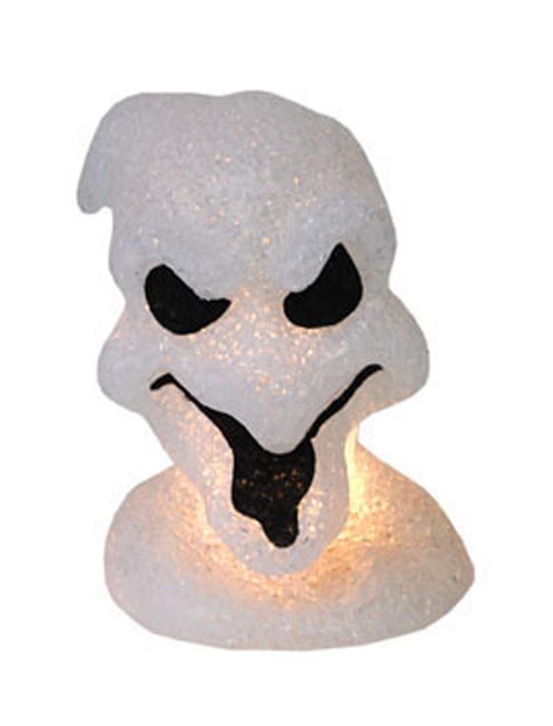 GLITTER GHOST 17 CM WITH LIGHT