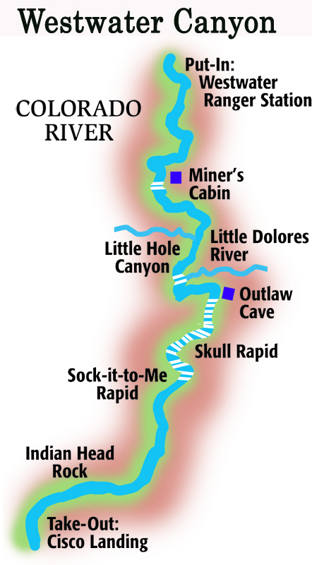 westwater canyon map