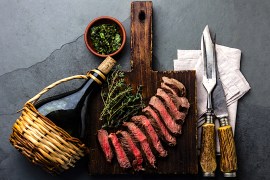 Post Temperature Reverse Searing