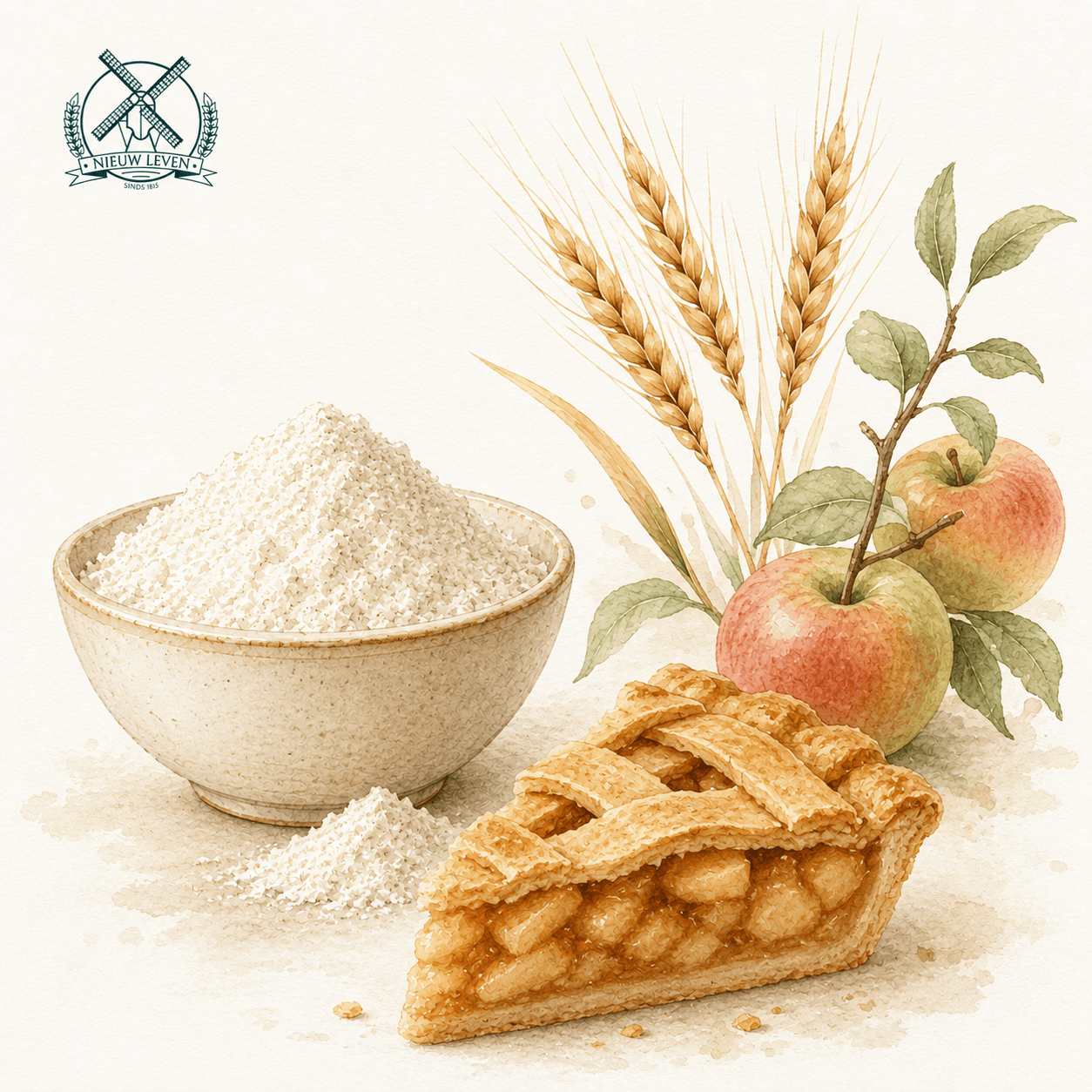 Nieuw Leven Hazerswoudse molenkoek 500 g