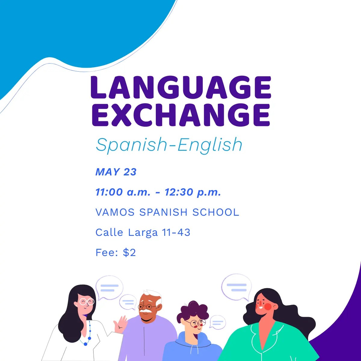 Language exchange 1