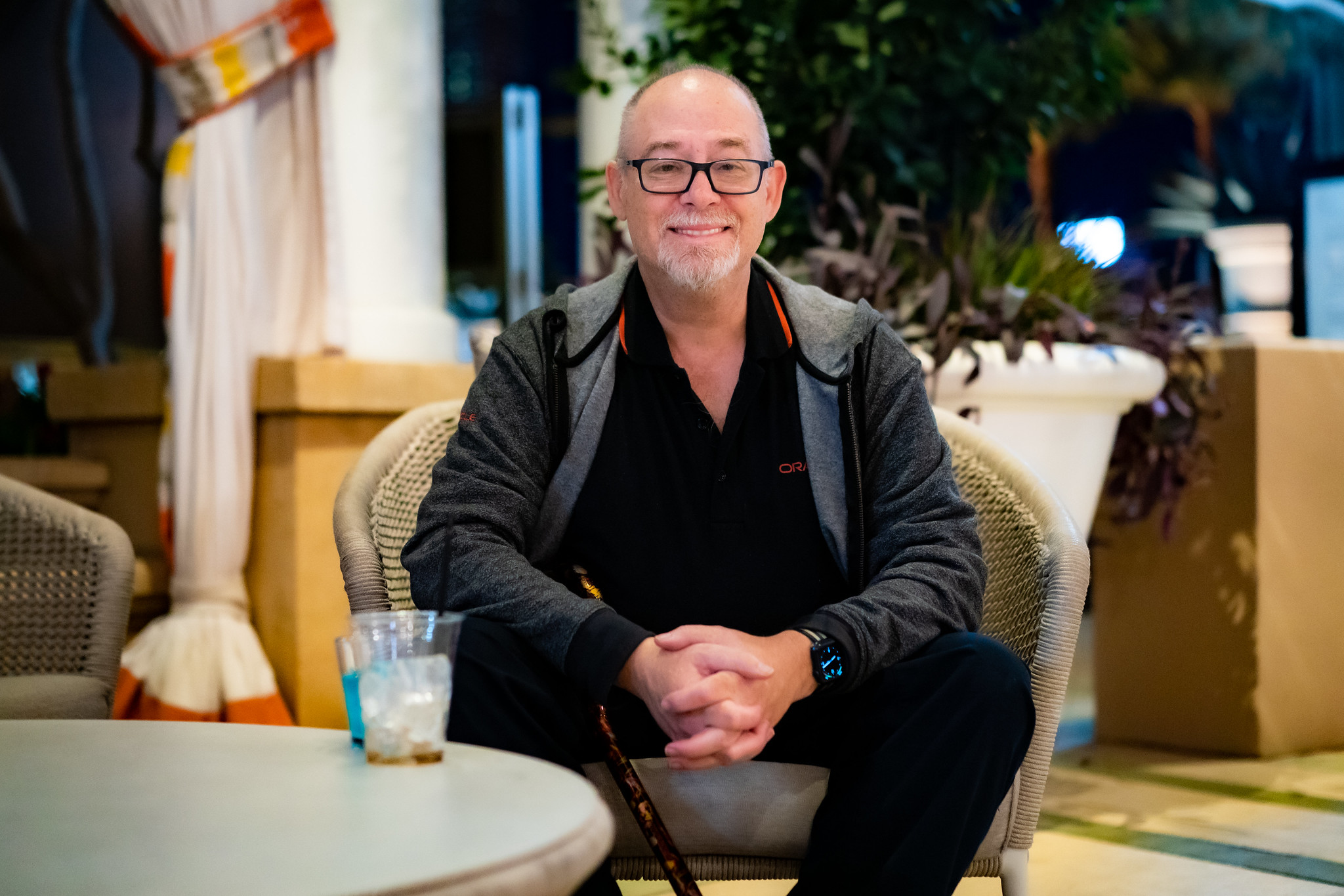 Alan Zeichick at JavaOne Las Vegas 2022.