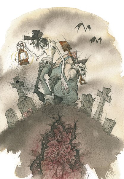 RISE GUT TONGUE RISE cannibal flesh riot gris grimly ghouls