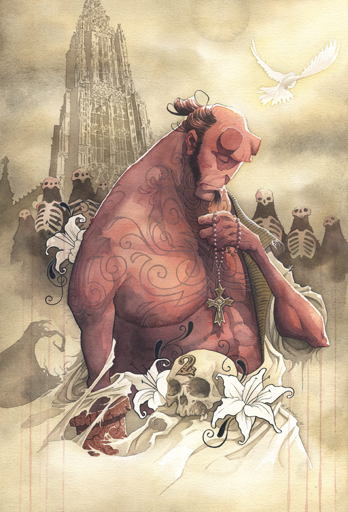 Redemption gris grimly ron perlman mike mignola hellboy guillermo del toro