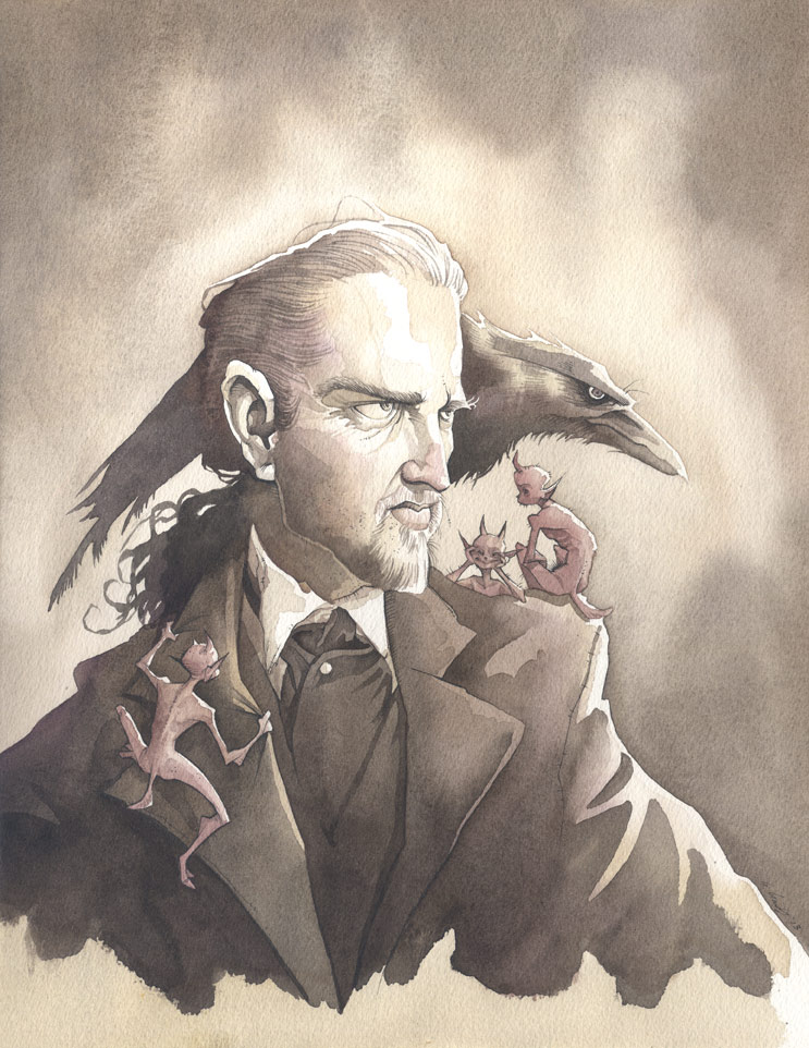 The Magician gris grimly crow raven george robert