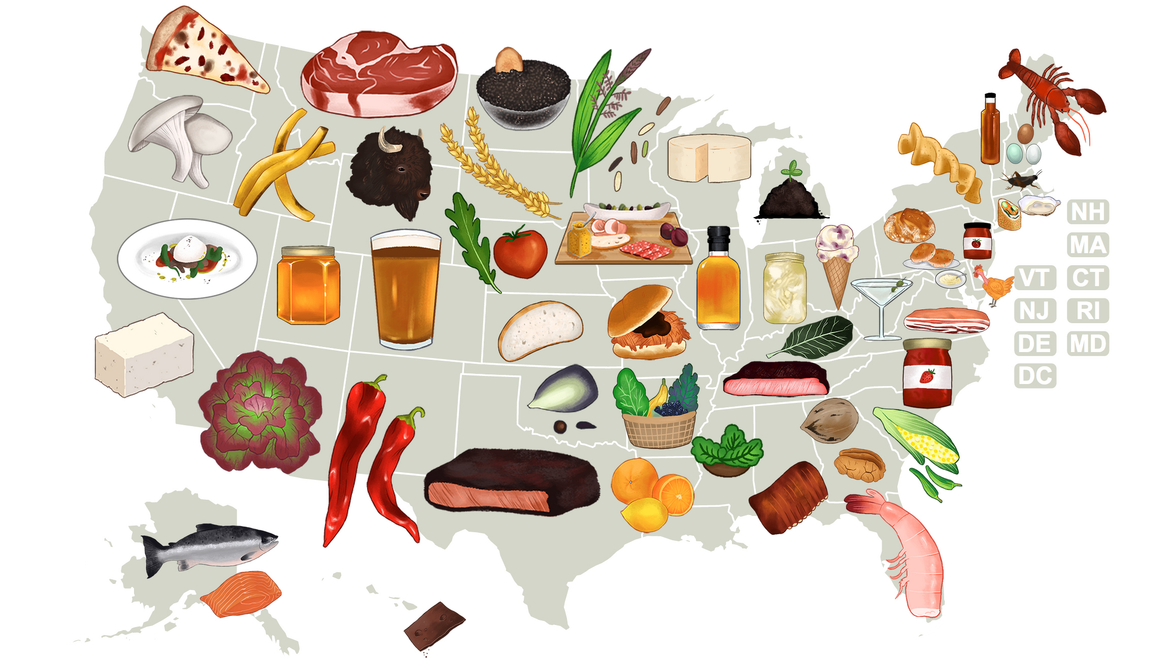 This Is What A More Sustainable American Food System Looks Like Grist Foodmap 