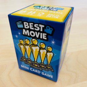 Mini card game - Best movie