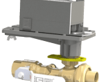 Combination Actuated Ball Valve And Flow Limiting Valve Griswold Controls