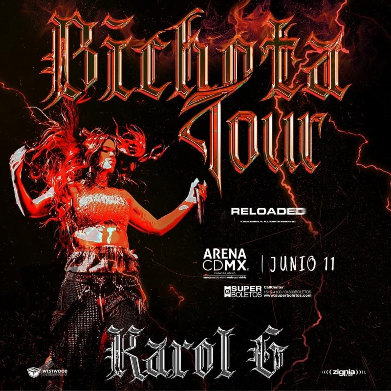 Karol G en Arena ciudad de México - Grita Radio
