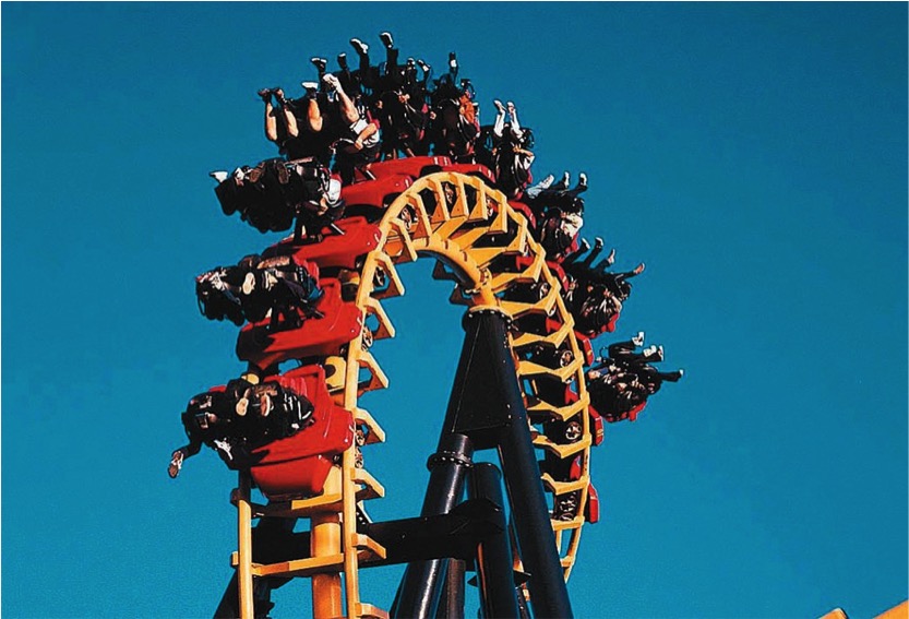 The Cobra rollercoaster at Ratanga Junction