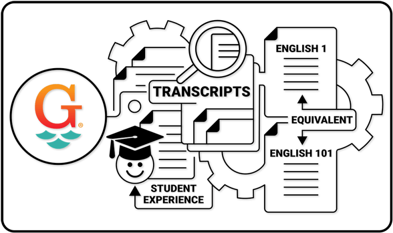 Transcript Processing Speed Up Your Student Onboarding - Best Colorful Illustrations in Full HD