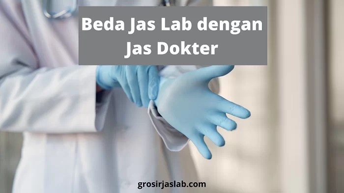 beda jas lab dengan jas dokter