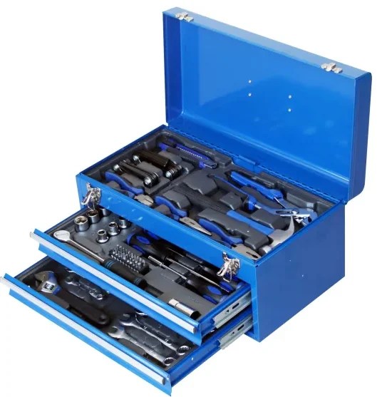 78 PCS Steel Toolbox with Tools