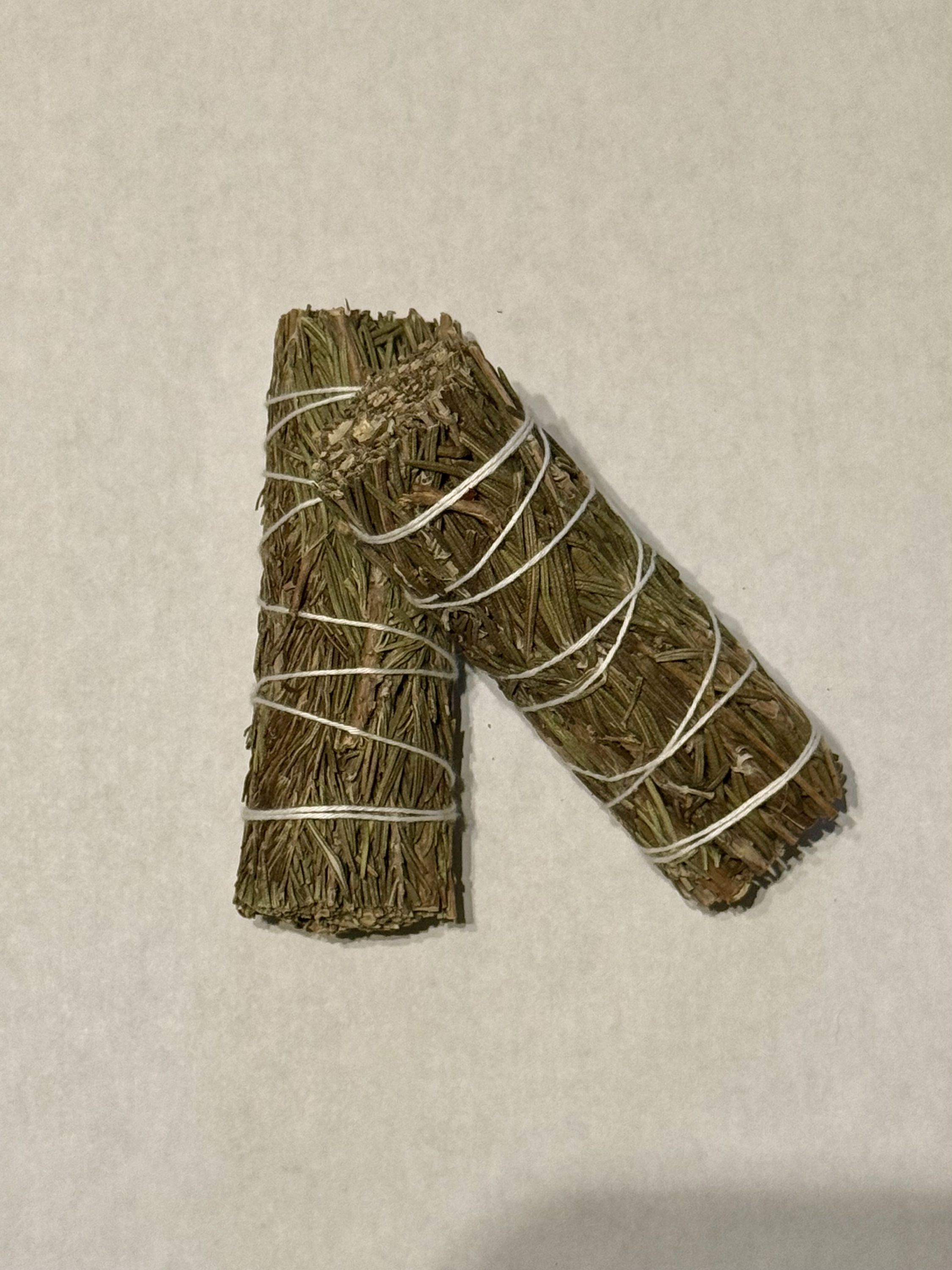 4" Rosemary Smudge Stick
