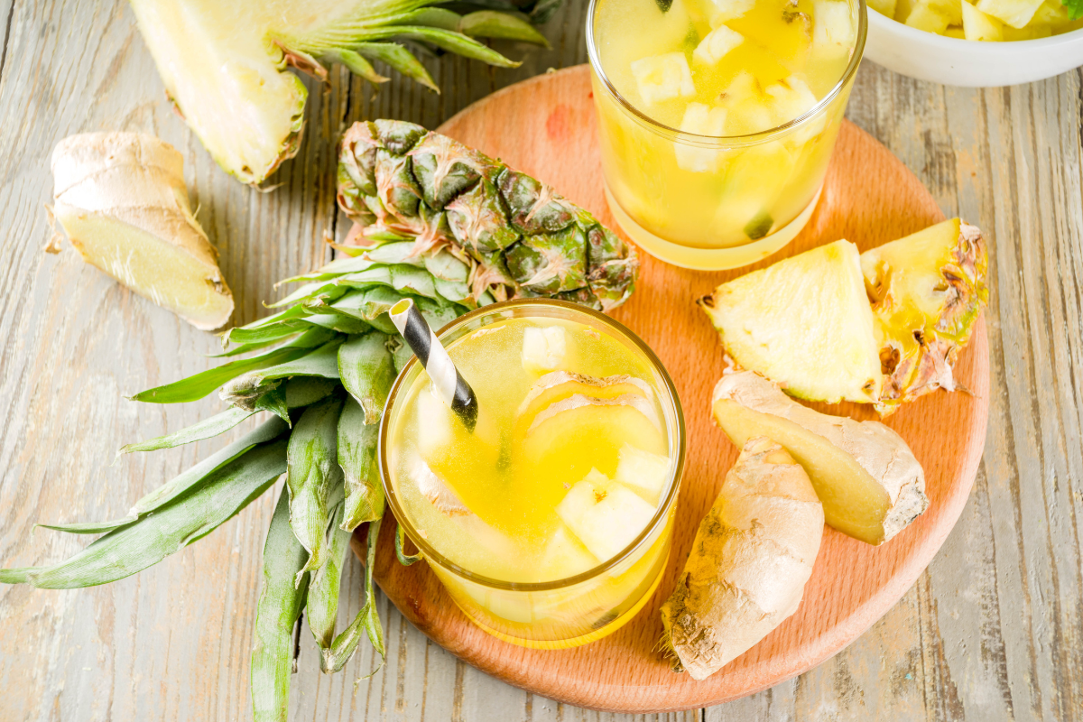 Pineapple Ginger Fizz