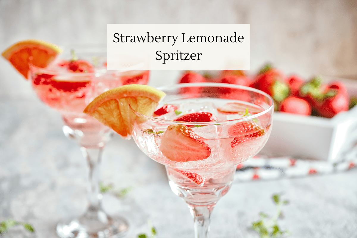 Strawberry Lemonade Spritzer
