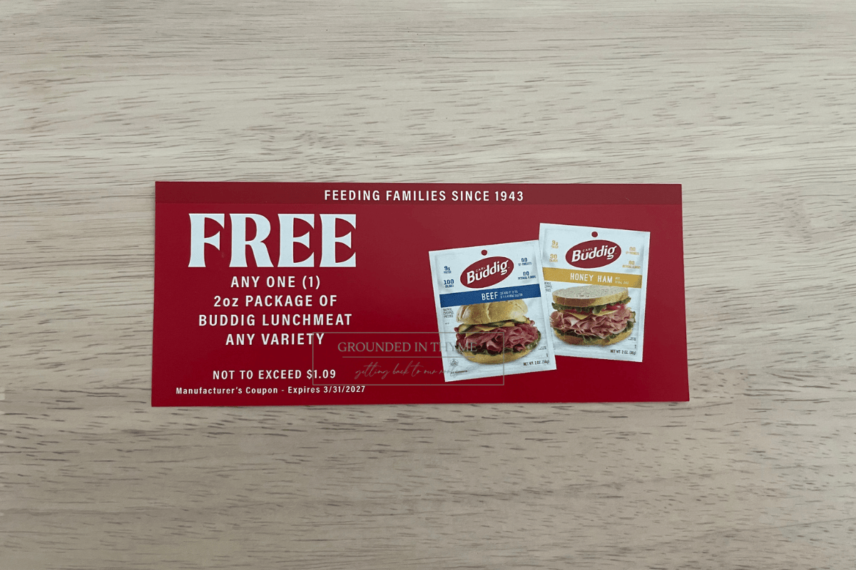 FREE Buddig Lunchmeat