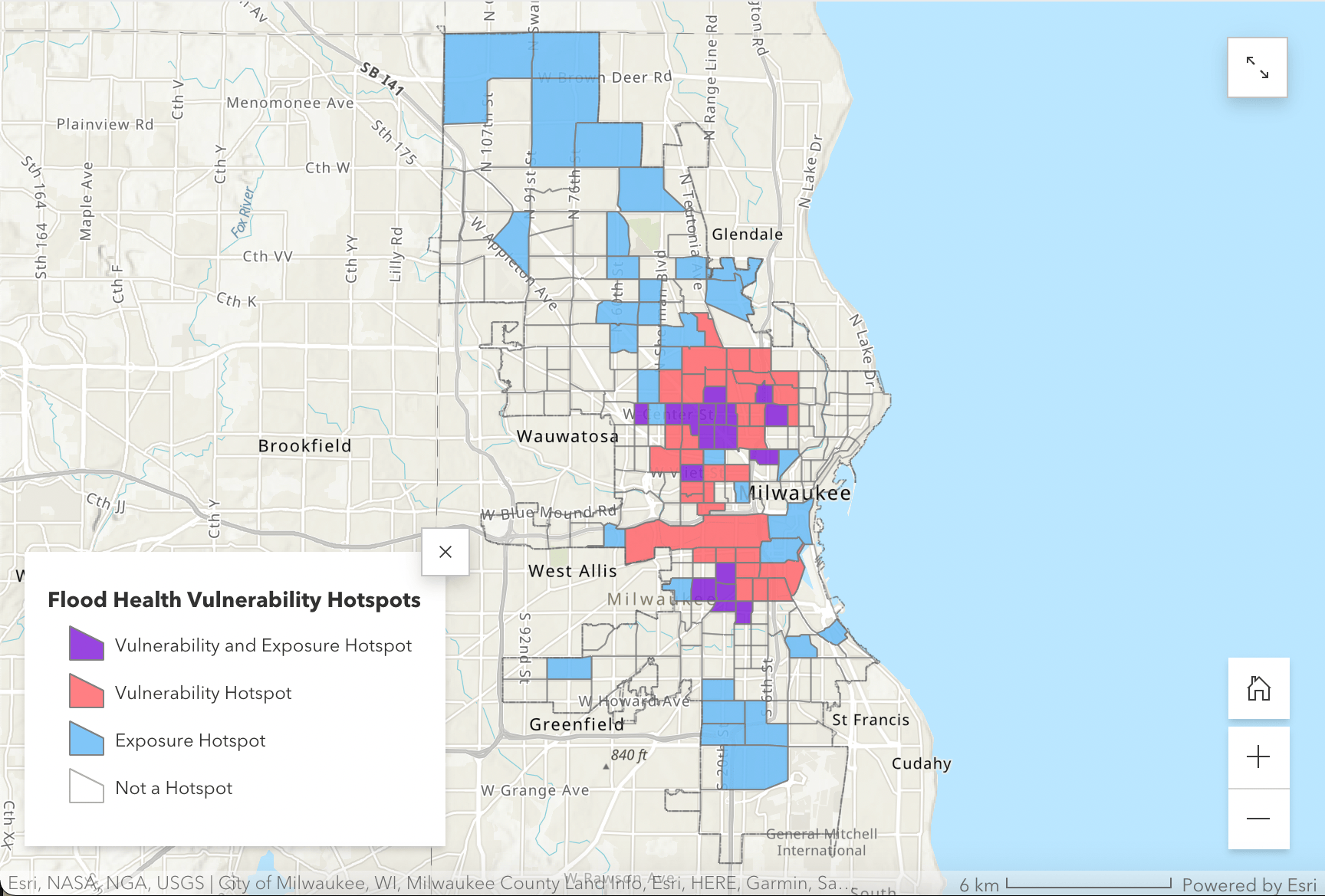Data Driven Flood Mitigation In Milwaukee Groundwork USA Flood Hotspots Map 