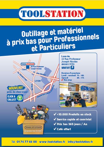 Publicité | Toolstation | Sac à pain publicitaire + Affiche commerce