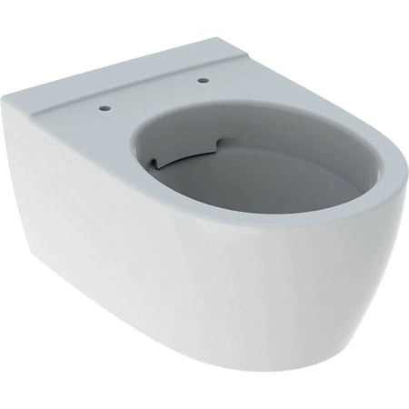 Gage de qualité et de solidité, le wc suspendu geberit est une valeur sûre pour le choix de vos toilettes suspendus. Cuvette Suspendue Icon Sans Bride Geberit Tereva Direct