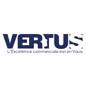 Logo VERTUS TECHNIQUES DE VENTE formation technique de vente lille nord france hauts de france groupe vertus force commerciale force de vente technique vrp Lille Marcq en Baroeul Didier LEPEZ accompagnement dirigeants VERTUS GROUPE VERTUS