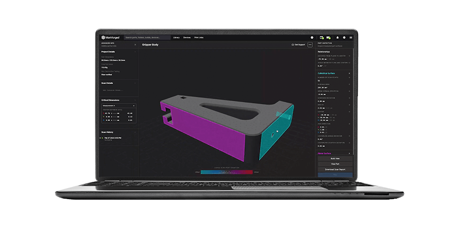 How Does Simulation Work In Markforged S Eiger Software Gsc - Premium Dark Image Gallery - Mobile
