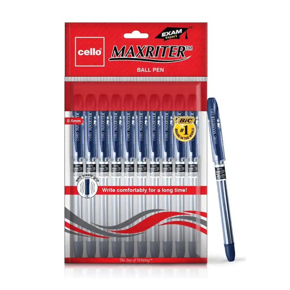 Cello Maxriter Baller Pen | Elasto grip | 0.6mm
