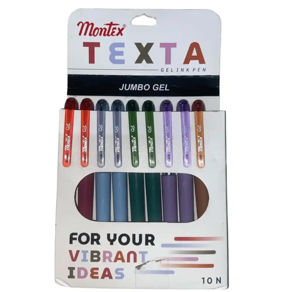 Montex Texta | For Your Vibrant Ideas | 10pcs