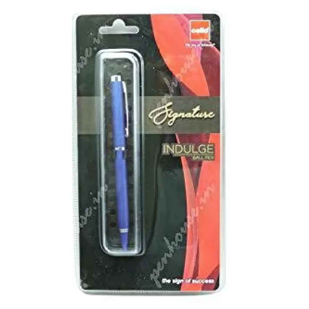 Cello Signature Indulge Ball Pen Ball Pen (Ink Color Blue) Grover Techno
