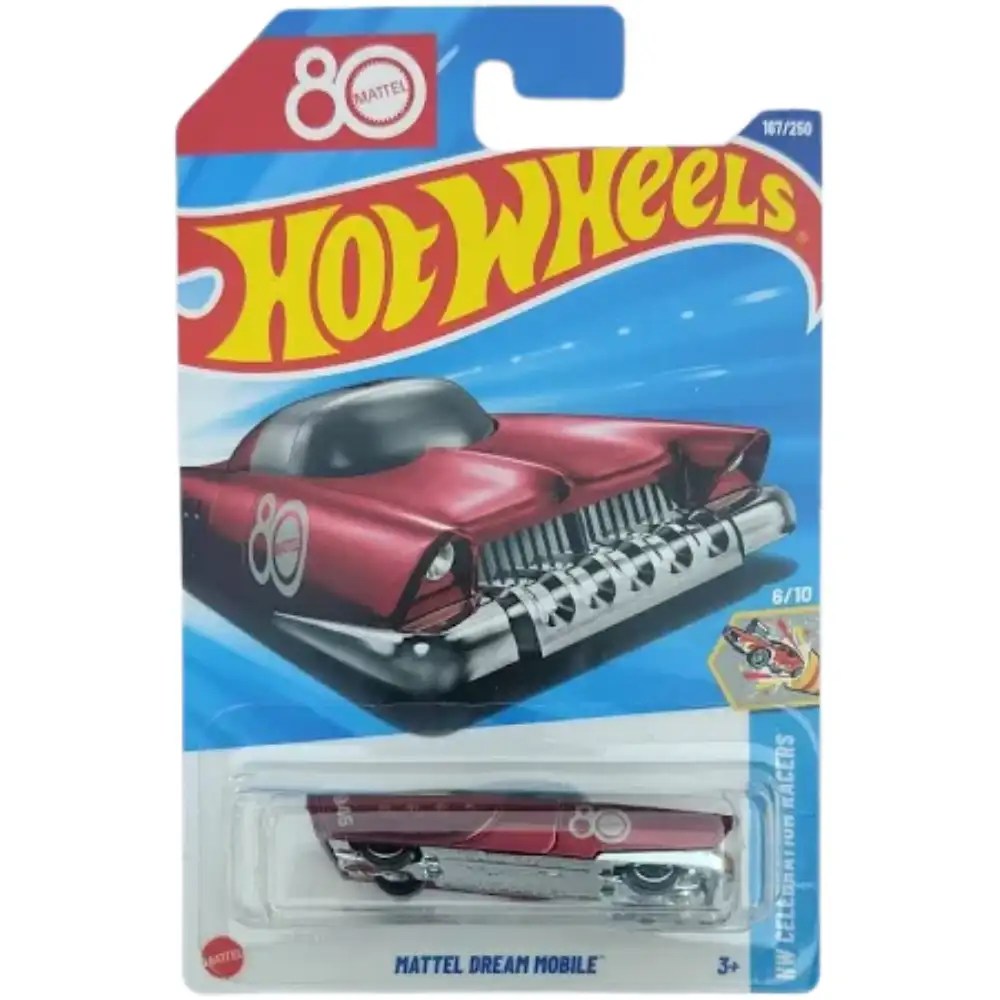Hot Wheels Hw Celebration Racers 6/10 Mattel Dream Mobile Toy Car | J Series 2025