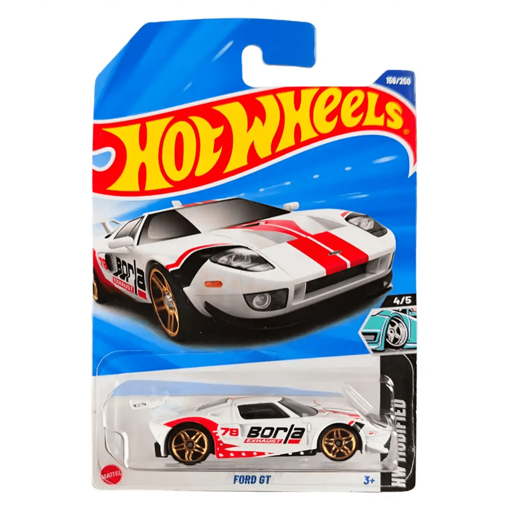 Hot Wheels 17 Ford GT HW Exotics ( White ) | J Series 2025