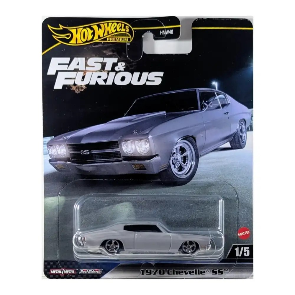 Premium Hot Wheels 1970 Chevelle SS - Fast And Furious (Imported)