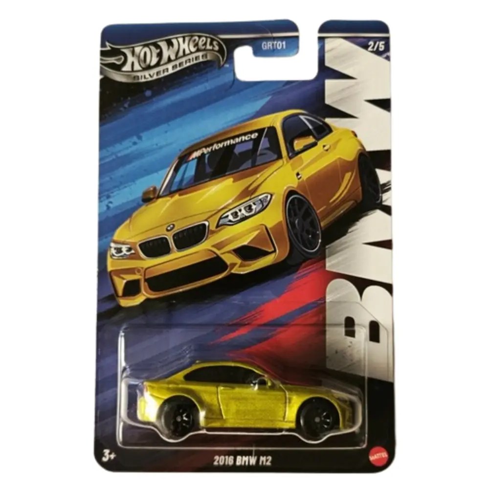 Hot Wheels BMW M2 (Yellow) | Silver Series | Imported