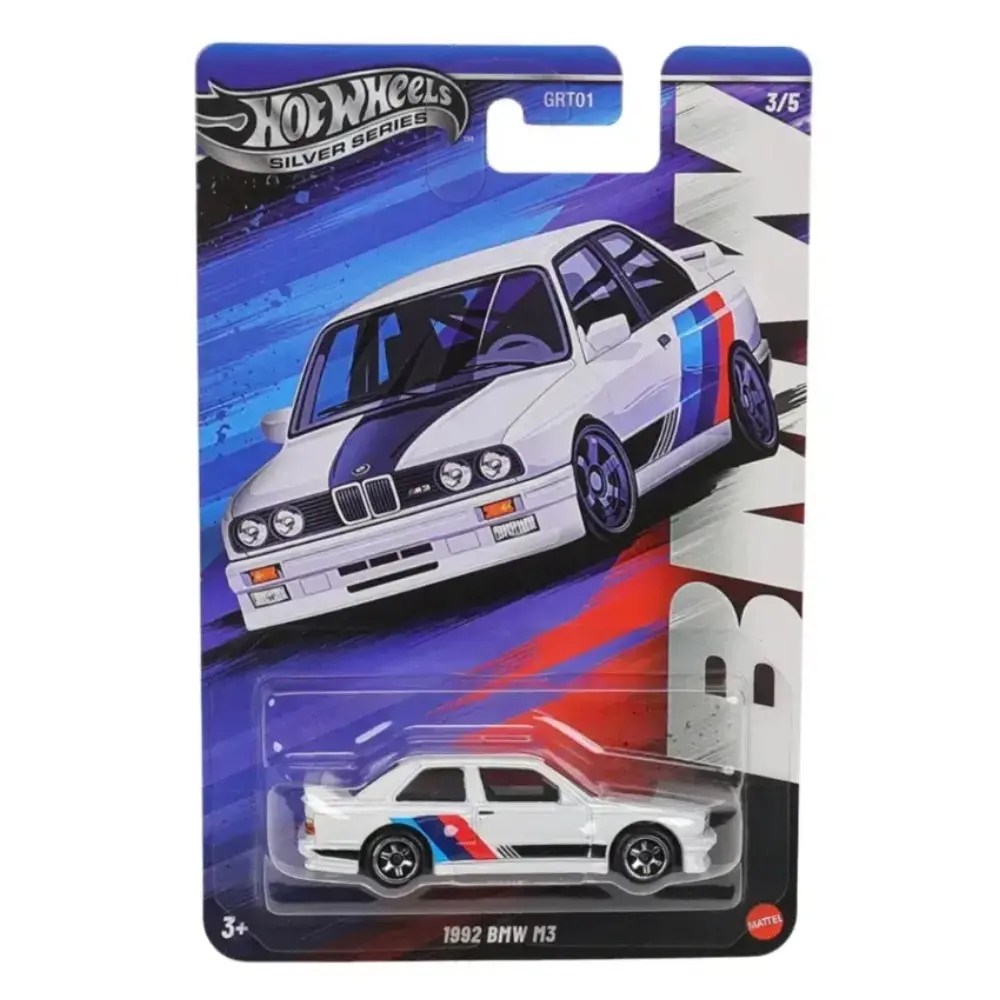 Hot Wheels BMW M3 Silver Celebration 2025 – Imported Premium Edition