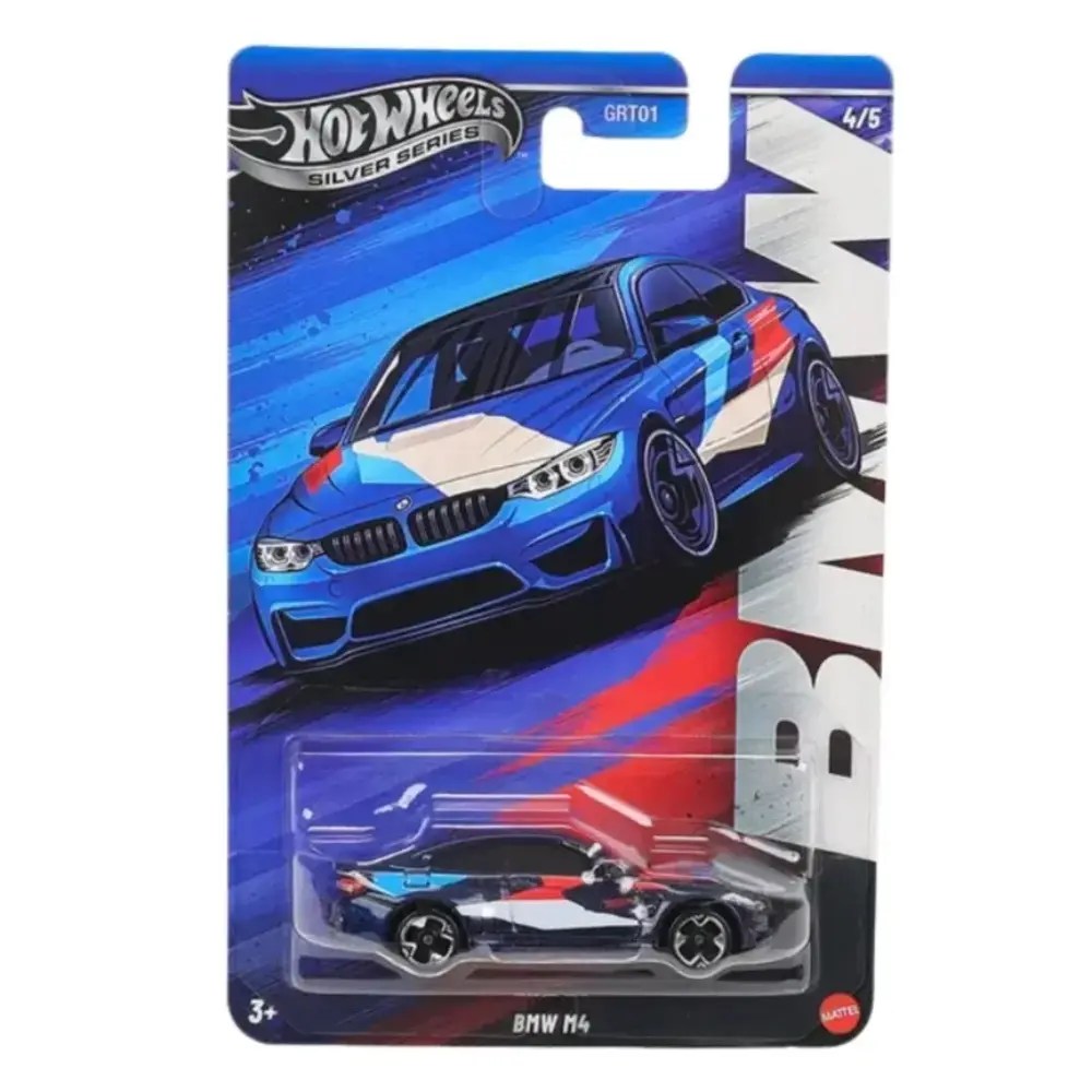Hot Wheels BMW M4 Silver Celebration 2025 | Imported