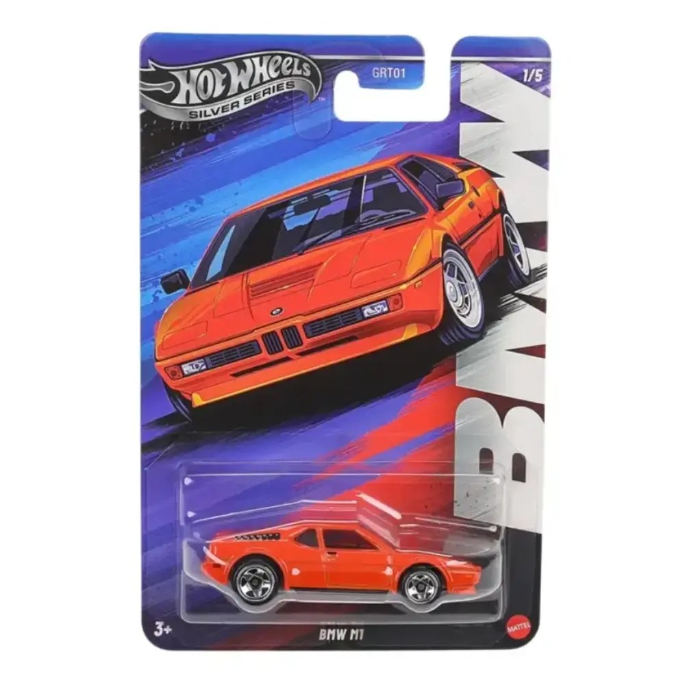 Hot Wheels BMW M1 – Silver Celebration 2025 | Imported
