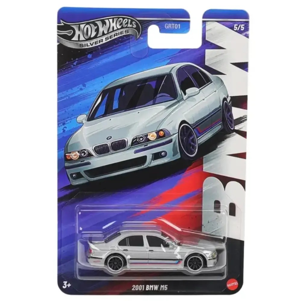 Hot Wheels BMW M5 – Silver Series | Imported Edition