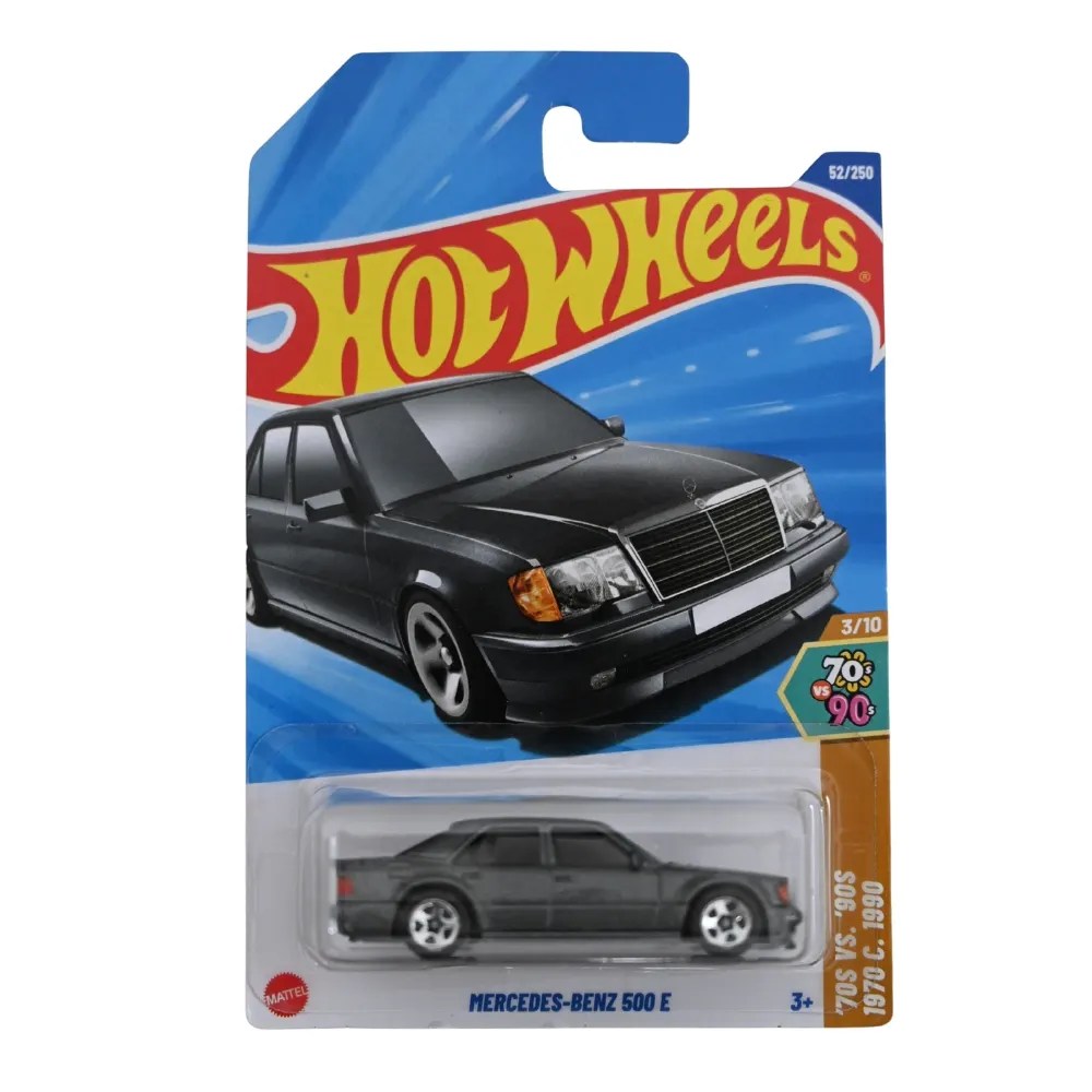 Hot Wheels Mercedes-Benz 500 E – 70s vs 90s Series #52/250