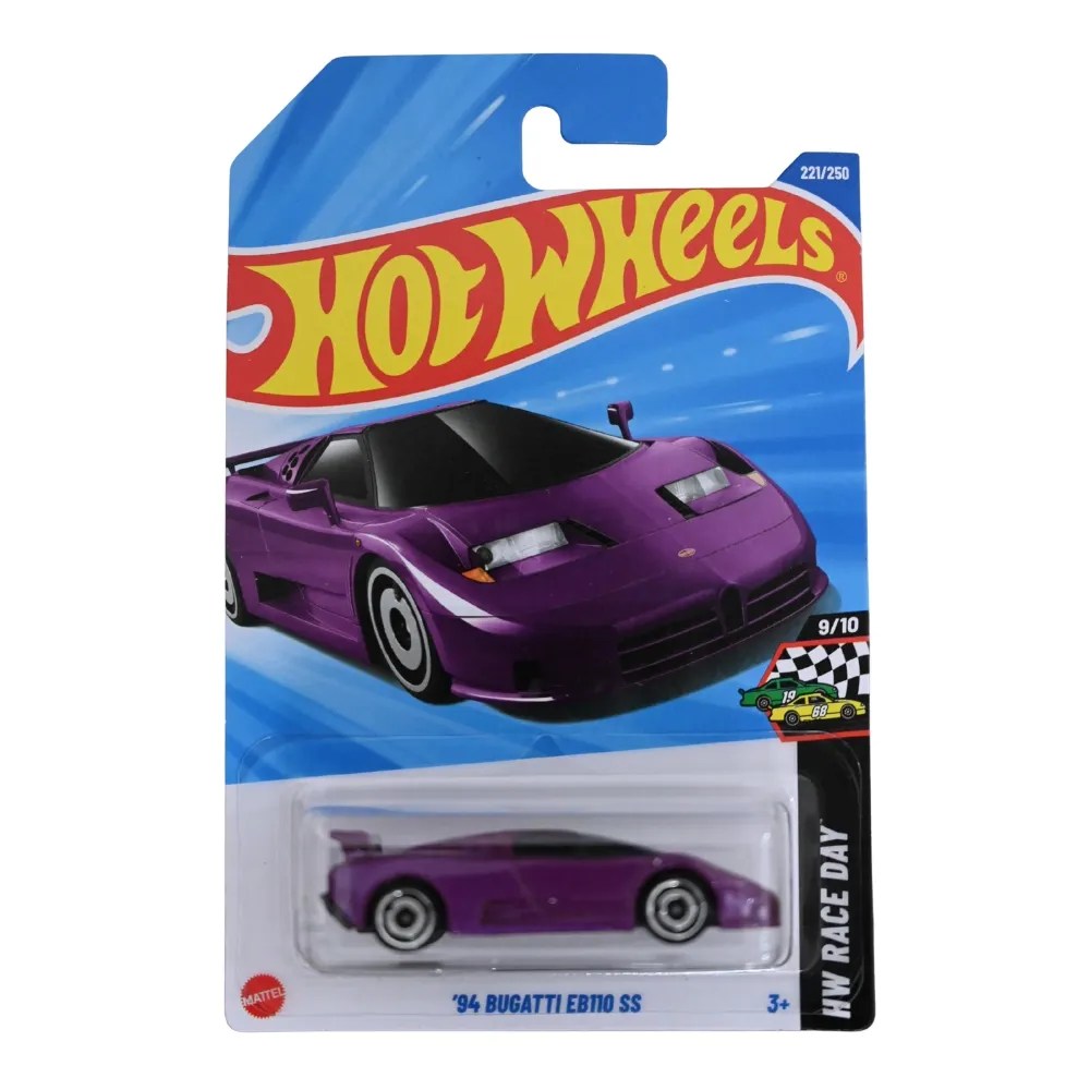Hot Wheels '94 Bugatti EB110 SS - HW Race Day Purple Edition (221/250)