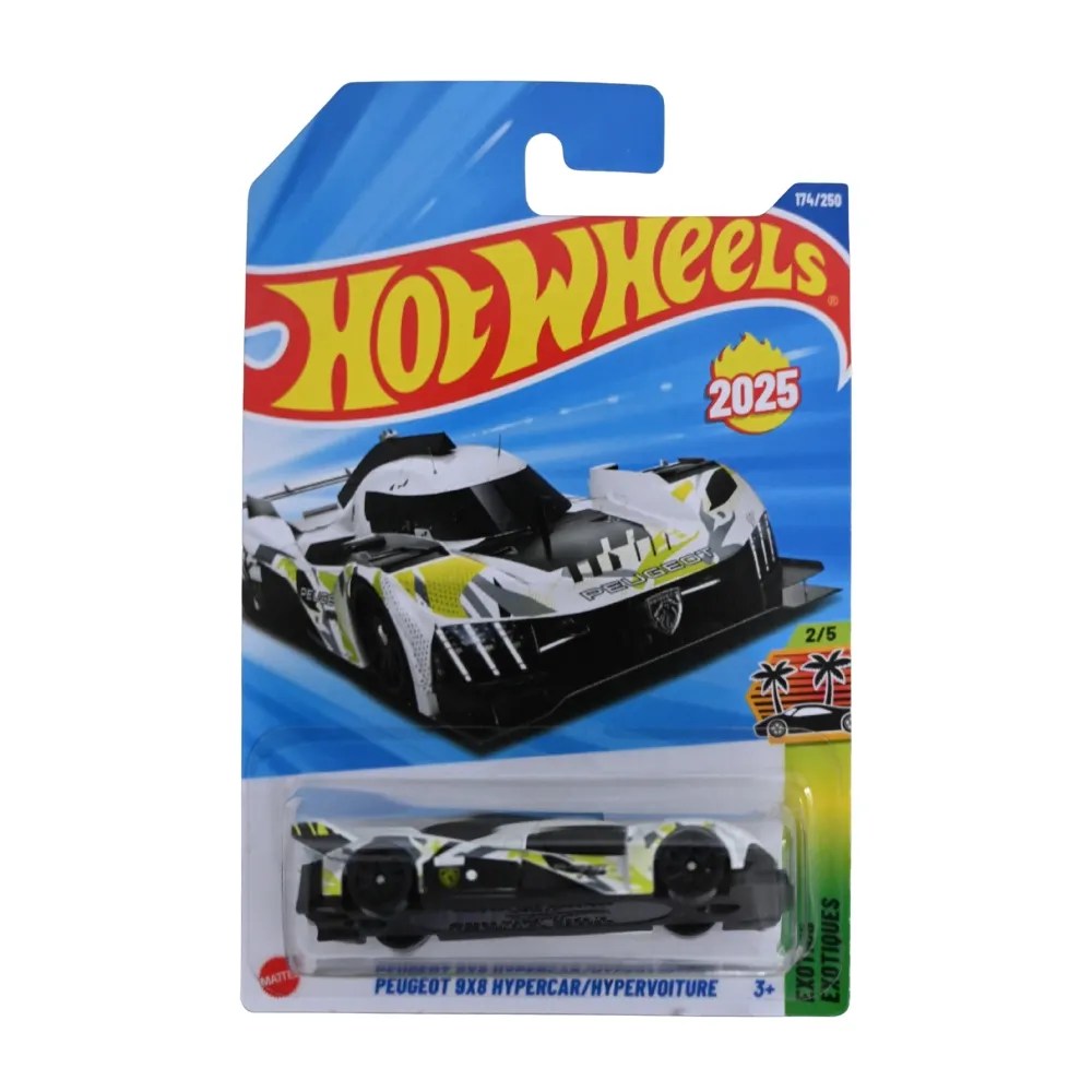 Hot Wheels Peugeot 9X8 Hypercar - Exotics Series 2025 (174/250)