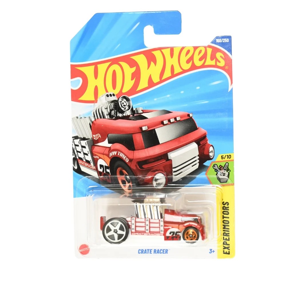 Hot Wheels Crate Racer – 2025 Experimotors Series Die-Cast Car